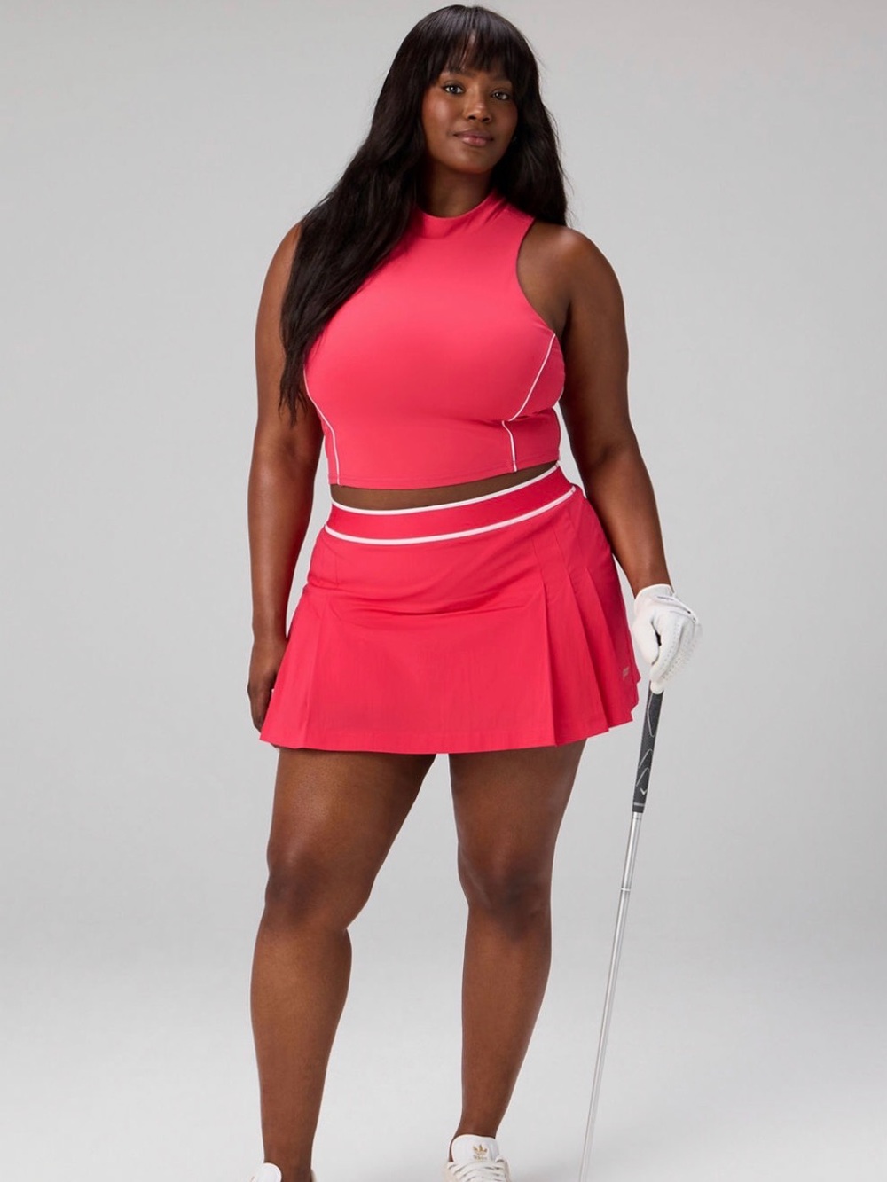 Malbon x Fabletics Women's Active Tennis Set size XL raspberry pink new